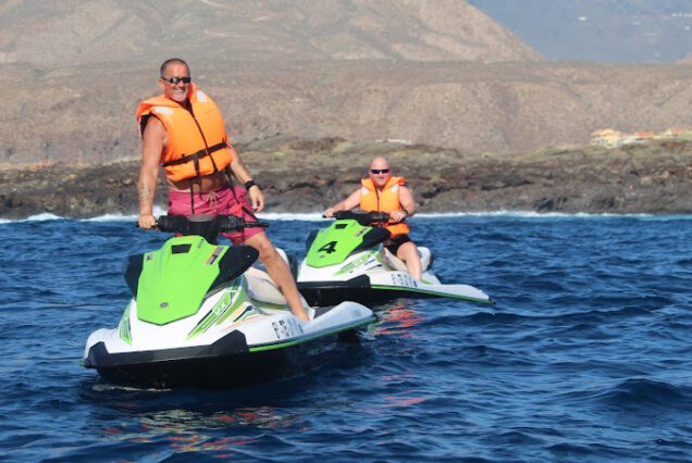 One hour Jet Ski in South Tenerife Thrills